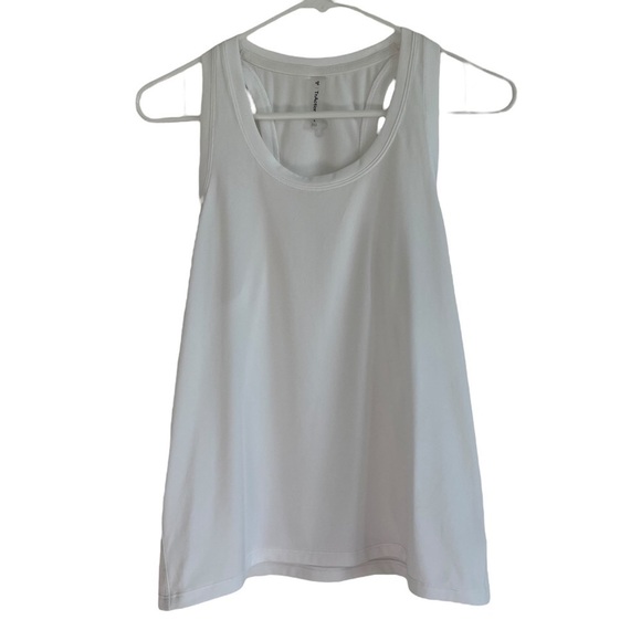 TnAction White Revolve Tank, Size S - Picture 4 of 9